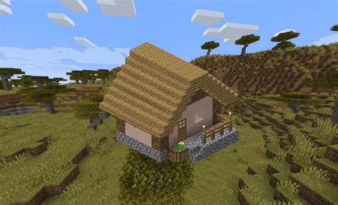 minecraft villagers house
